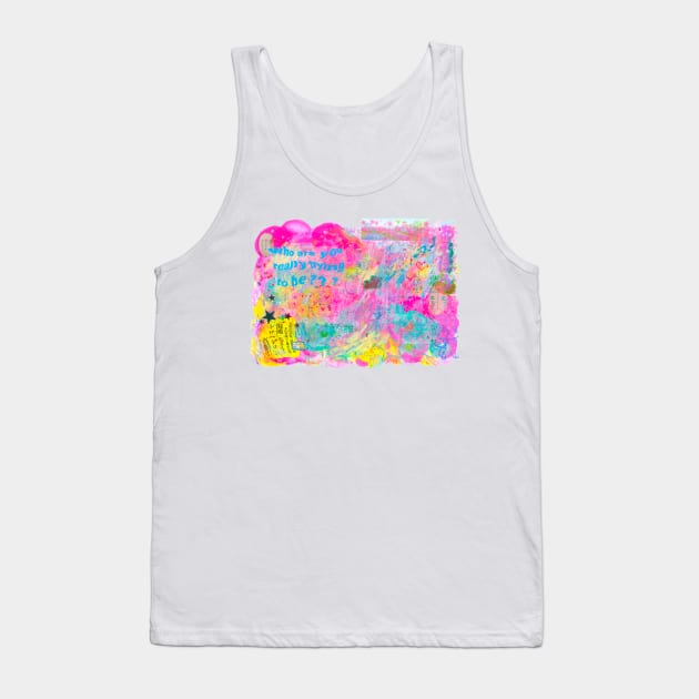 somebody else? Tank Top by gummygunk